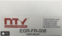 EGR VENTIL NOVI Peugeot