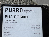 FILTER ULJA ZA CHRYSLER DODGE I DRUGE MODELE POPIS MODELA U OGLASU