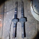 Honda civic crx poluosovine