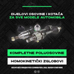 IVECO POLUOSOVINA - HOMOKINETIČKI ZGLOB - MANŽETA