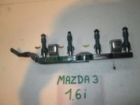 Mazda 3 1.6 i   letva injektori goriva