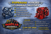 Popravak Perkins i Cummins motora
