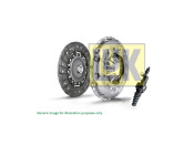 SET KVAČILA GOLF IV 1,4 16V 55kw LUK 621221821 S POM. CILINDR **NOVO**