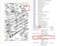 SINKORN MJENJAČA MAZDA SINKRON MAZDA ORIGINAL 2KOM NOVO