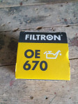 Uložak filtera ulja Filtron OE 670 Fiat Alfa Rome Lancia
