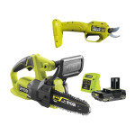 Ryobi aku voćarski set 2 RY18CS20A-125+RY18SCA-0