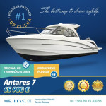 ANTARES 7 OB SUZUKI 150 - INCE NOVO!!!
