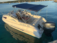 AQUAMAR BAHIA 20 CABIN + YAMAHA 115 4T + Prikolica + Pomoćni motor