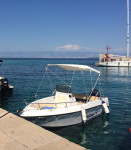 Fisherman ELAN 17cc, yamaha 75 + prikolica