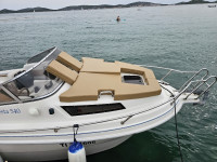 gliser Drago Fiesta 540+prikolica+pomocni motor