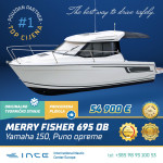 Merry Fisher 695 Yamaha 150 Full oprema - INCE