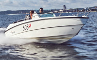 Ocean Master 605S + Suzuki 140 KS (bijela kapa motora)