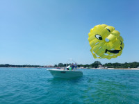 Gliser za vuču i prijevoz putnika, parasailing
