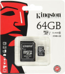 Micro SD kartica, original Kingston, sa adapterom na SD, dostava, NOVA