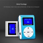 Prijenosni MP3 player s kopčom i LCD zaslonom, podrškom za TF karticu