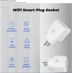 Pametna utičnica WiFi Smart Plug EU standard