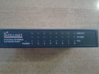 Intelinet mini 8-port N-way 10/100 Mbps Fast ethernet switch