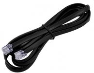 Optimus telefonski kabel RJ11, 1.5m, crni