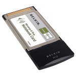 BELKIN PCMCIA Wireless G Plus Notebook Card 802.11g F5D7011