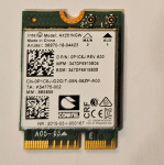 Intel AX201NGW Wi-Fi 6 AX201 Wireless Card Bluetooth 5.1 M2