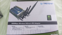Wi-Fi PCI adapter 300Mbps sa 3 antene