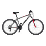 BICIKL AUTHOR OUTSET 17" SILVER MATT/RED