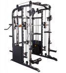 Smith sprava - pulley - dip - pull up - press - multi fitness stanica