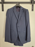 GALILEO muško odijelo GALY Micro Blue Slim veličine 48 M (KAO NOVO!!!)