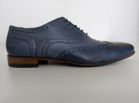 Bata Brogue, Oxford plave kožne cipele vel 43 NOVO!