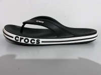 CROCS muske cipele japanke sandale (crno bjele)