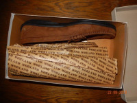 KOŽNE CIPELE, MOKASINA, PRAVA KOŽA, BR. 52, NOVO