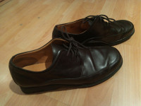Kvalitetne muške kožne cipele ORIG. CLARKS 12 = 46 prava koža očuvane