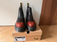 Dr. Martens 2976 Quad Arcadia Leather Platform Chelsea Boots