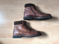 Muške čizme smeđe.