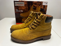 Žute kožne čizme Livergy, br. 43