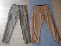 Muške hlače, vel. M, W32, 2 kom.