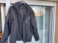 Spyder muška skijaška jakna, crna, XXL, 140 eura