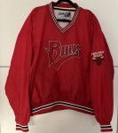 Vintage Embroidered Chicago Bulls Pullover Jacket Chalk Line NBA