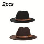 2 šešira za 18 eura britanski retro šešir Fedora sa širokim obodom