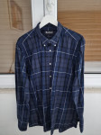 BARBOUR modra karirana košulja dugi rukav (XL)