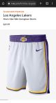 Nike Lakers sportske kratke hlače XL ZAPAKIRANO!
