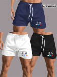 Set od 3 - Ultra tanke muške kratke hlače za plažu