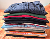 !! AKCIJA !! POVOLJNO !! 20 majica + 3 polo majice + 2 košulje dug. r.