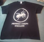 The Prodigy official tour Prodigy Corps England T-Shirt Rare SIZE XL
