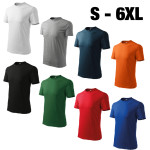 Nove muške radne MAJICE kratkih rukava, 8 boja, veliki brojevi, S-6XL