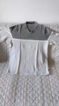 Majica Sive boje NOVO XL Vrhunska majica kratkih rukava pamuk 100%
