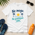 Ne mogu, na godišnjem sam – humoristična ljetna majica Suvenir