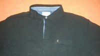 Ragman Crew crna polo majica kratkih rukava, veličina XXL