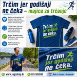 Trčim jer godišnji ne čeka – majica za trčanje