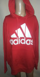 ADIDAS  ( HOODICA, CRVENA,SA KAPULJAČOM )